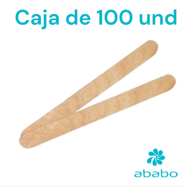 Depresor / Espátula de madera