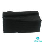 Toalla Spunlace negra desechable